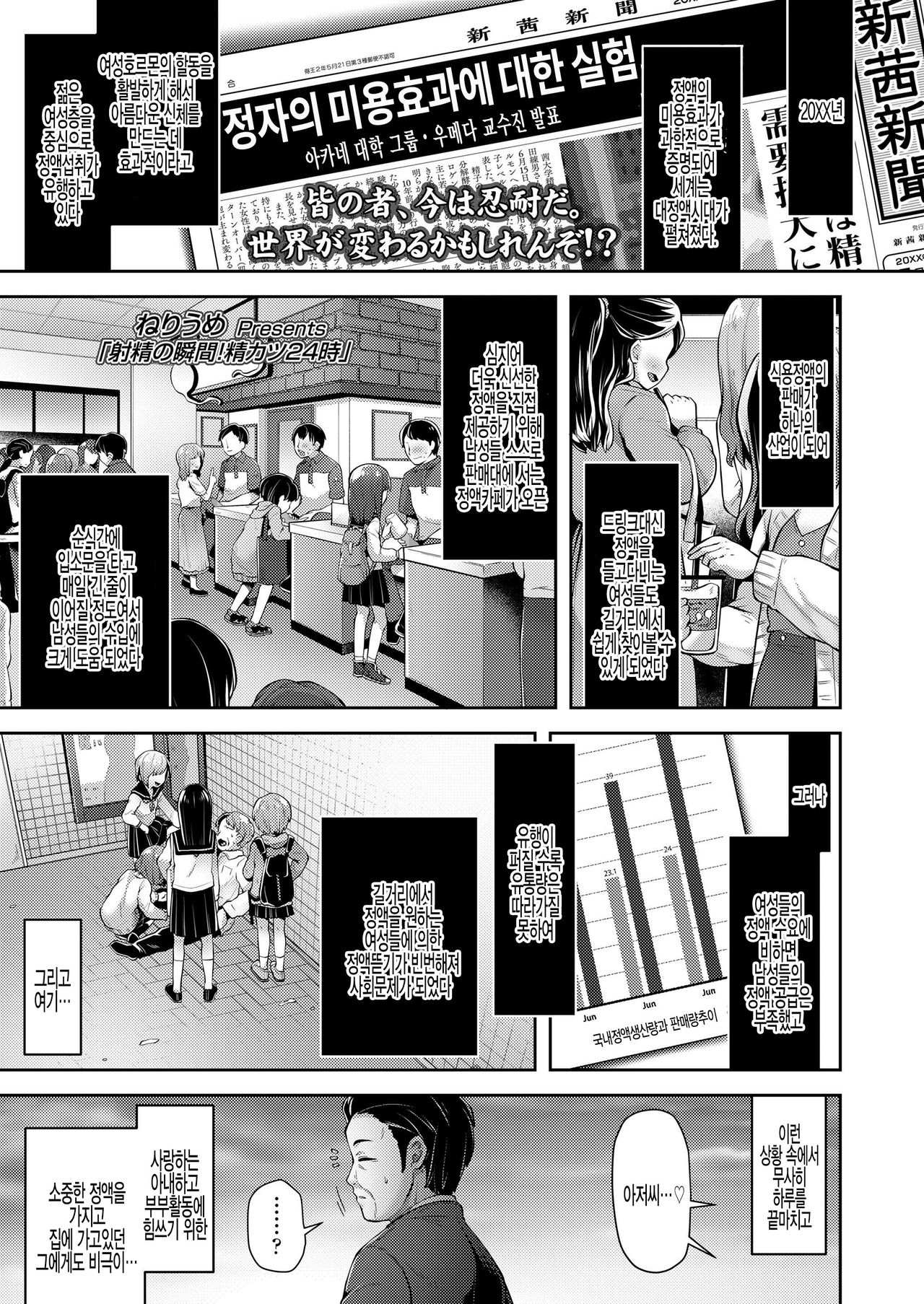 Shasei no Shunkan! Seikatsu 24-ji page 1 full