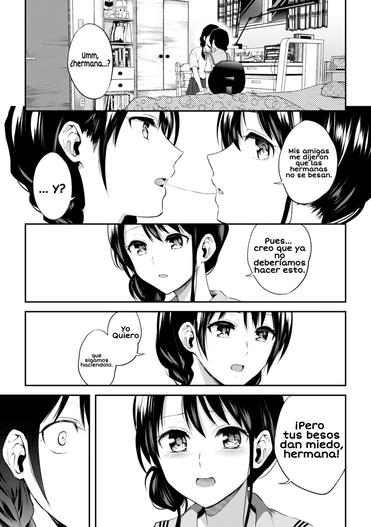 Onee-chan no Kowai Kiss - Scary Kiss of My Sister page 7 full