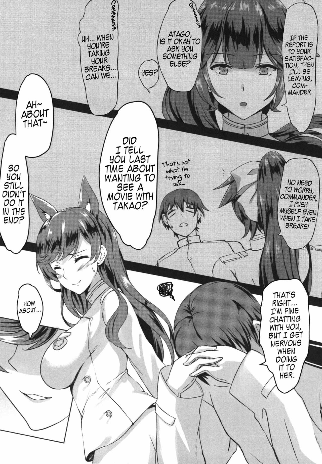 Atago-san! Kokuhaku no Houhou, Oshiete! page 6 full