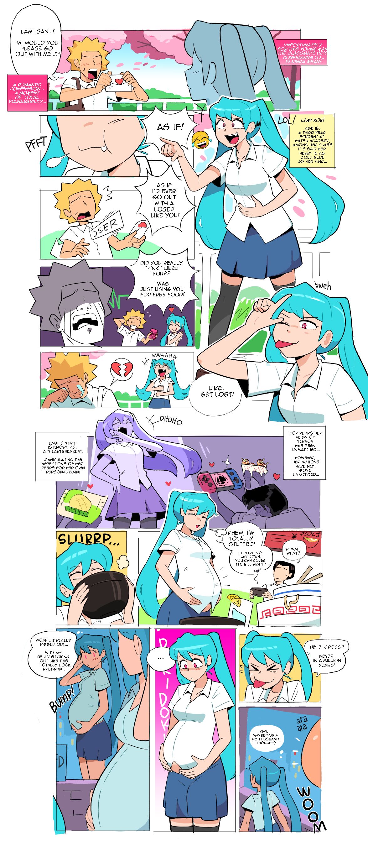 My Classmate Is Magically Pregnant!? page 1 full