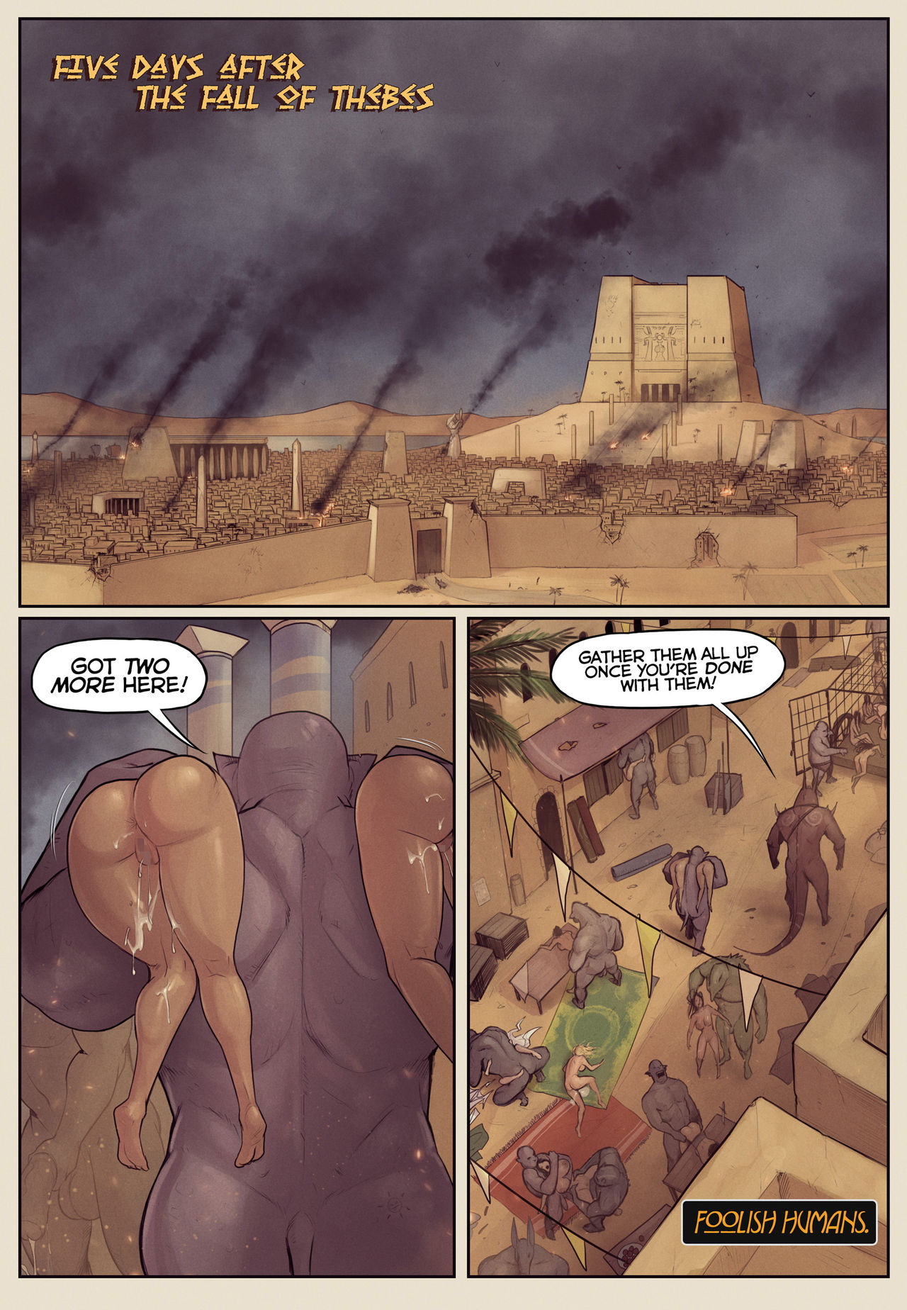 Legend of Queen Opala - In the Shadow of Anubis 3 ~ Tales of Opala ~  Chapter One - Page 6 - Comic Porn XXX