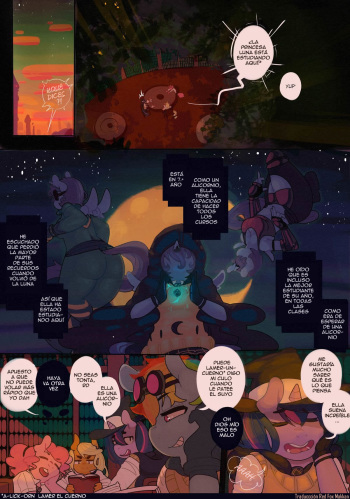 [Lumo] Academia Pony Capitulo 4: El lado Oscuro de La Luna (Spanish)[Red Fox Makkan] cover