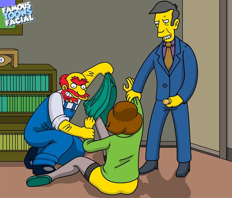 Edna Krabappel Fucked Hard By Willie and Skinner page 2 full
