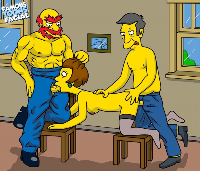 Edna Krabappel Fucked Hard By Willie and Skinner page 5 full