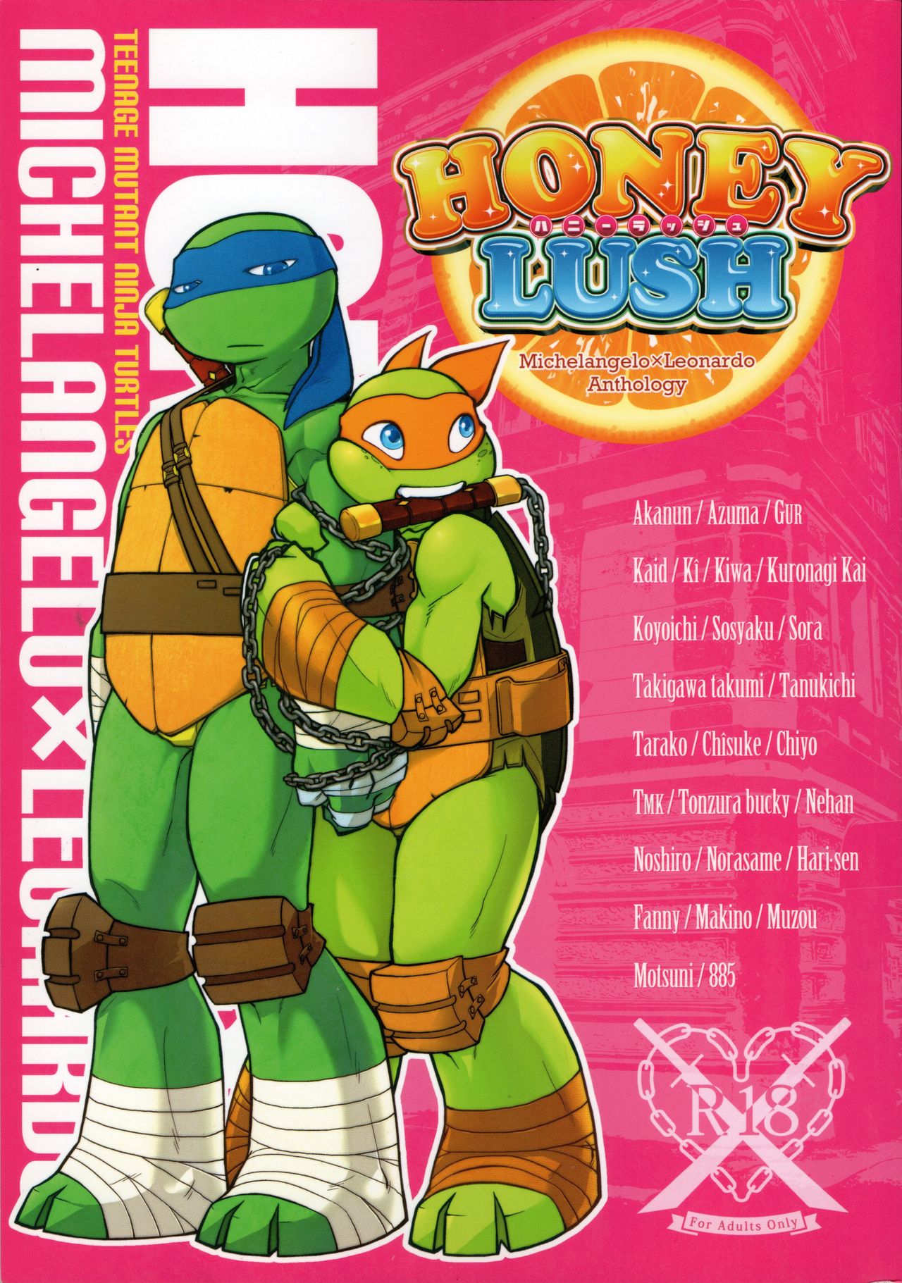 Michelangelo x Leonardo Anthology page 1 full