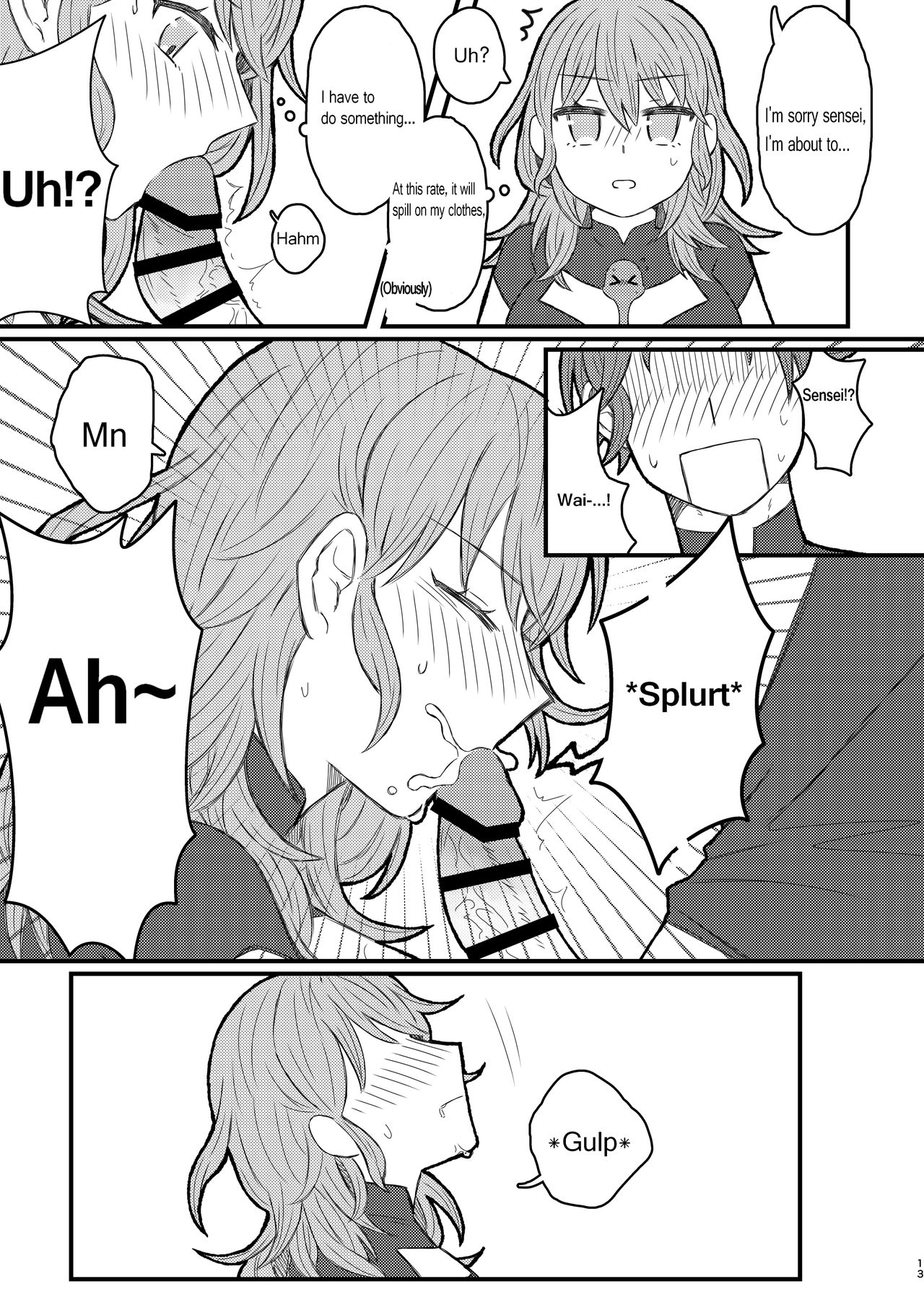 Byleth Sensei ga Mune de Shite kureru Hon page 12 full