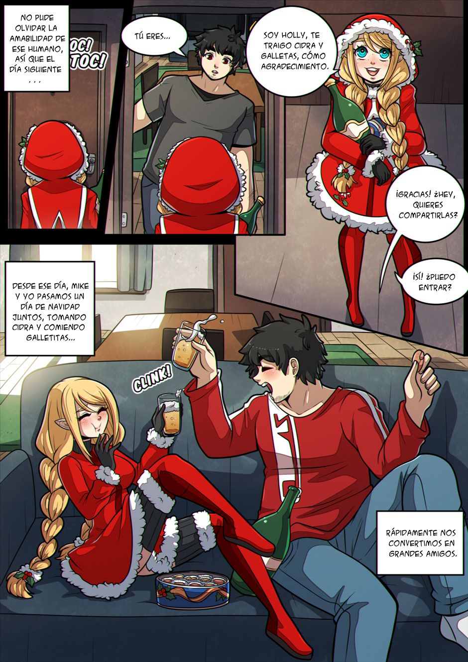 A Holly Holidays  - Complete page 12 full