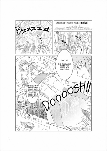 [Aoigai] Shrinking Transfer Magic [English] cover
