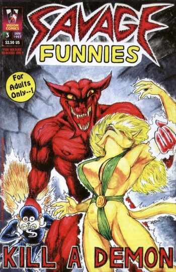 [Kjartan Arnorsson] Savage Funnies №3 cover