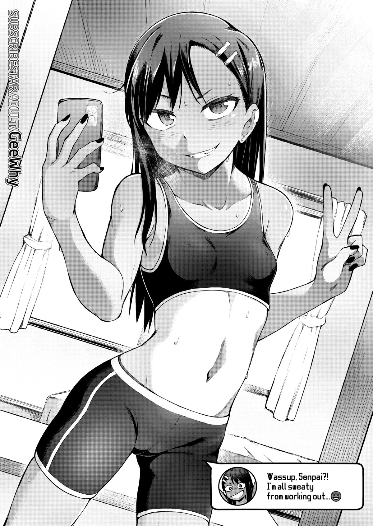 Nagatoro's Selfie Diary page 1 full