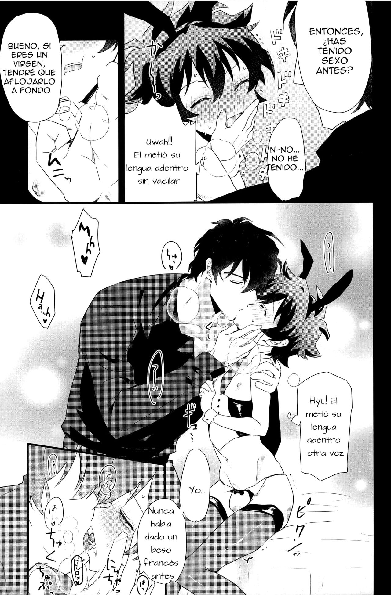 Leonardo-kun wa Libra Senzoku Seiyoku Shori-gakari | Leonardo es el cuidador de urgencias sexuales de Libra page 10 full