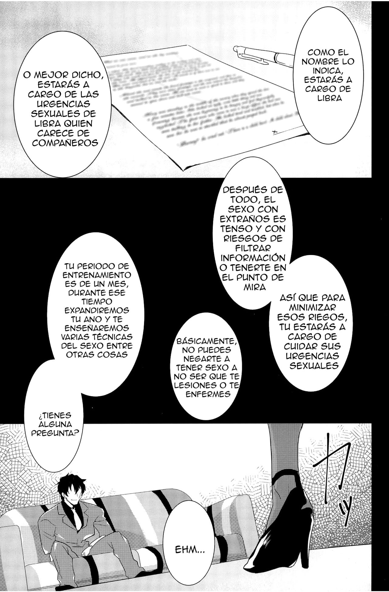 Leonardo-kun wa Libra Senzoku Seiyoku Shori-gakari | Leonardo es el cuidador de urgencias sexuales de Libra page 6 full