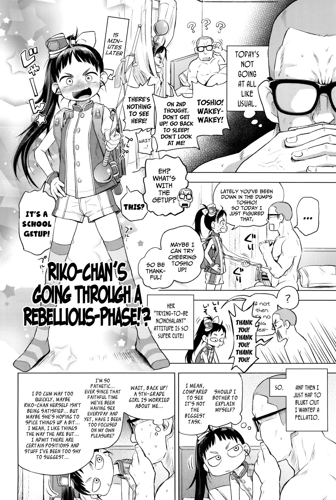 Riko-chan wa Hankouki!? | Riko-chans Going Through a Rebellious-Phase!? -  Page 2 - Comic Porn XXX