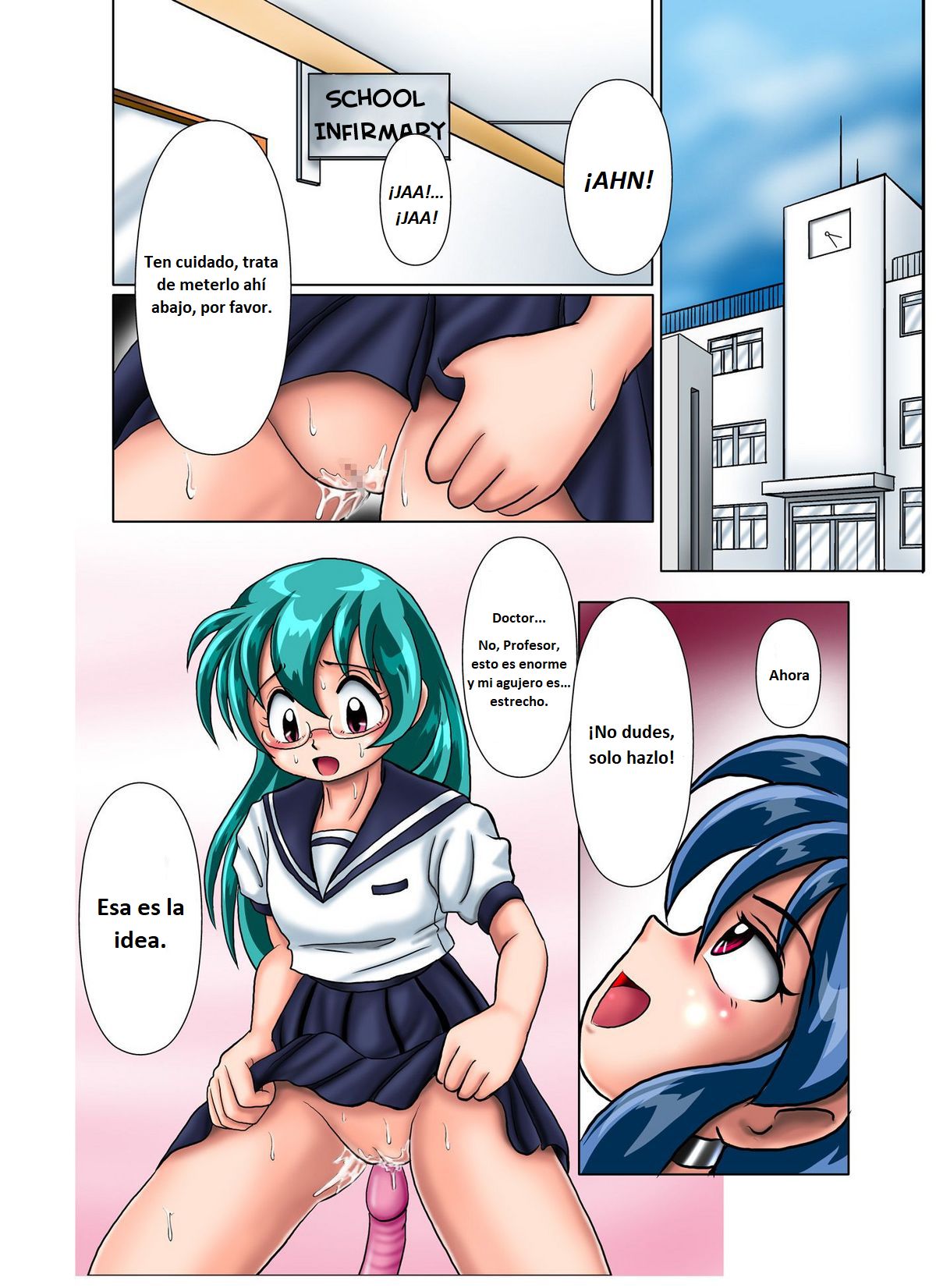 Kaizou Gakuen "Hakase no Bunshin" | Modification Academy - Doctor's Alter Ego page 3 full