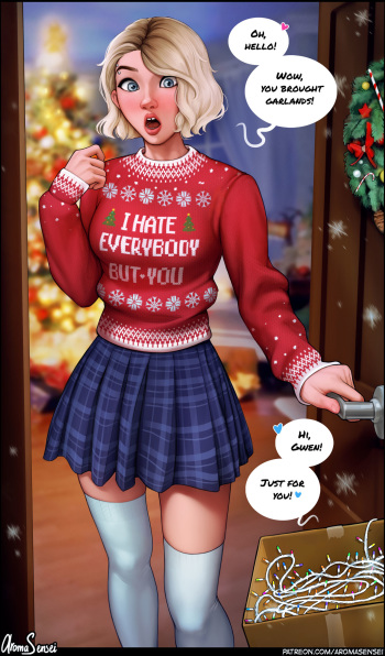 Gwen celebrates Christmas! cover