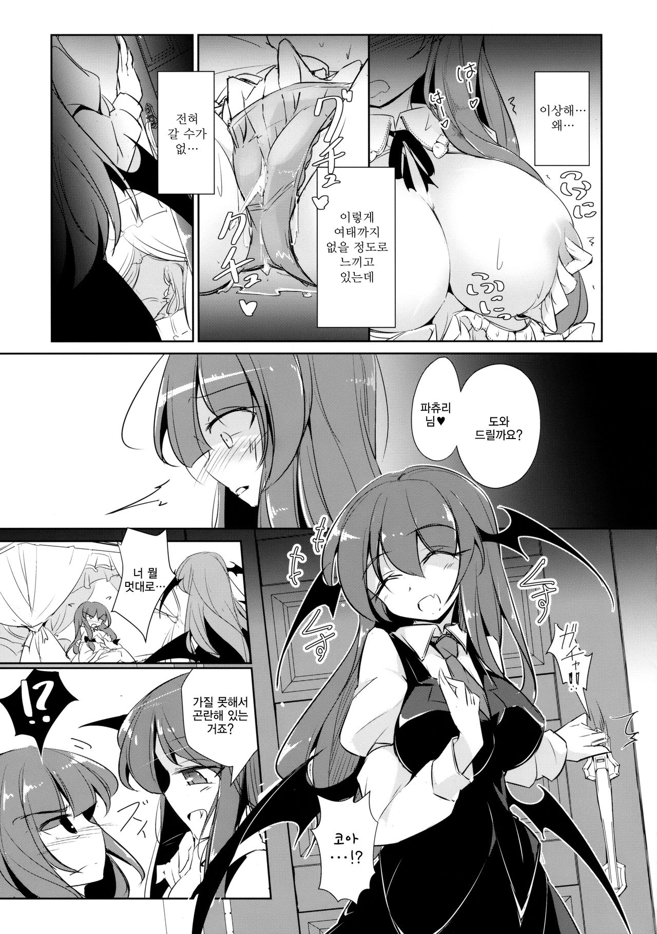 PatchouKoa Nyuuetsu Shujuu Gyakutenda | 파츄코아 유열 주종역전 타 page 12 full