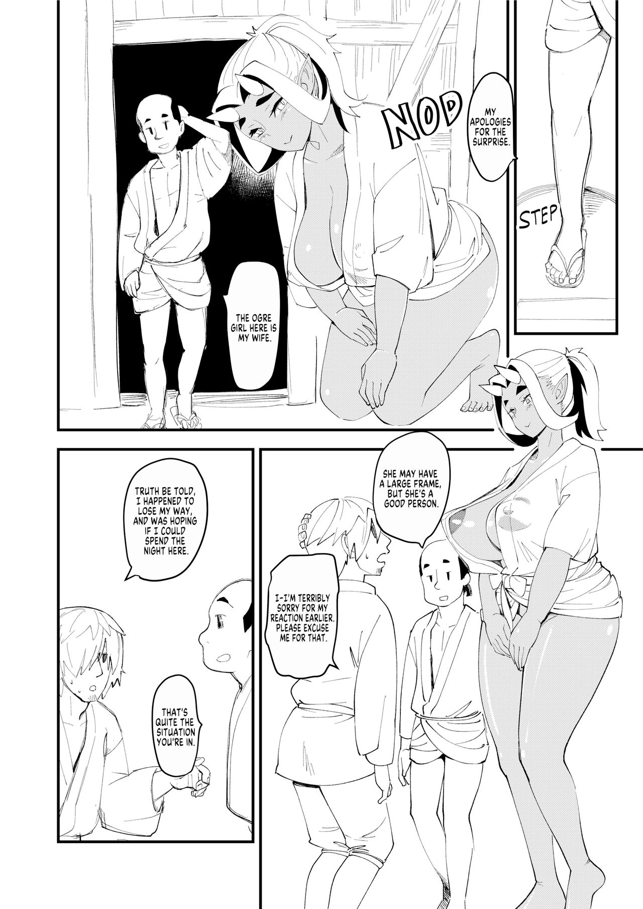 Oni Musume to Tabibito | The Ogre Girl and The Traveler page 3 full