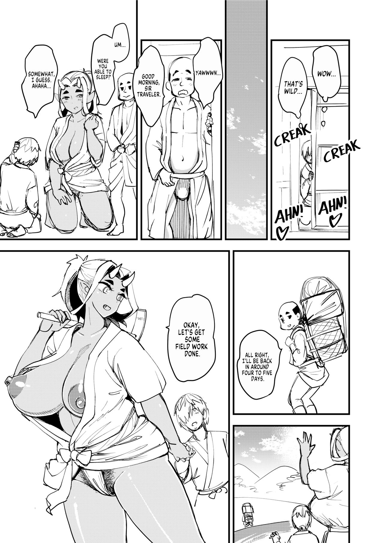 Oni Musume to Tabibito | The Ogre Girl and The Traveler page 8 full