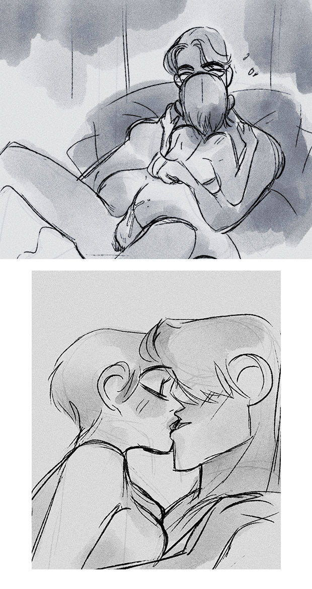 Hades and Persephone webtoon - nsfw masterpost page 1 full