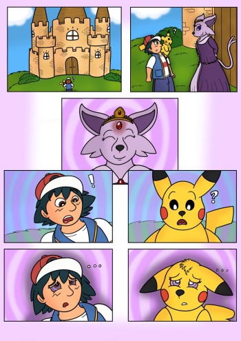 [SparkBolt3020] (COM) Ash Pikachu Princess TF TG AR cover
