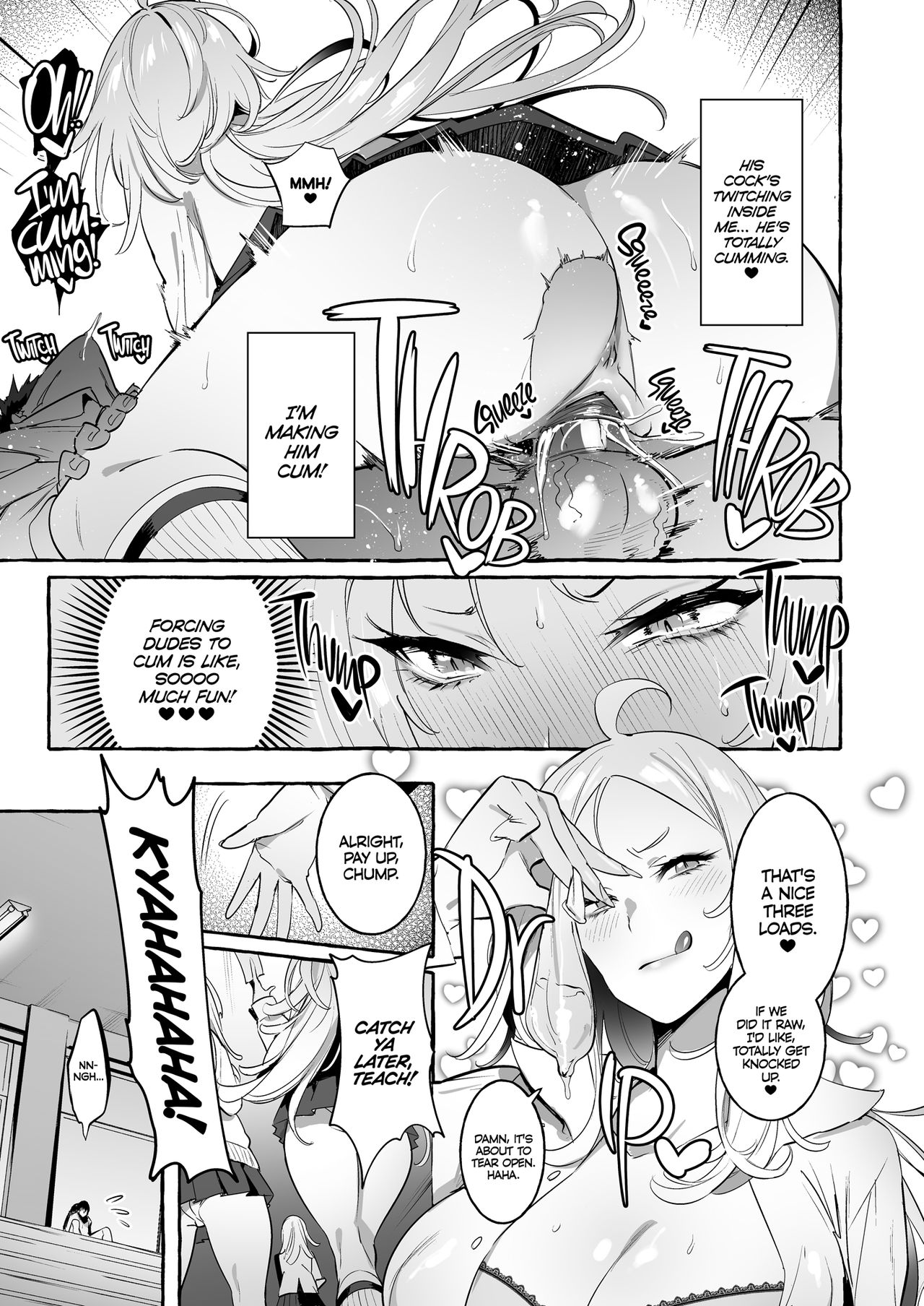 Futanari-san to Nonke-san | Straight Girl Meets Futa page 7 full