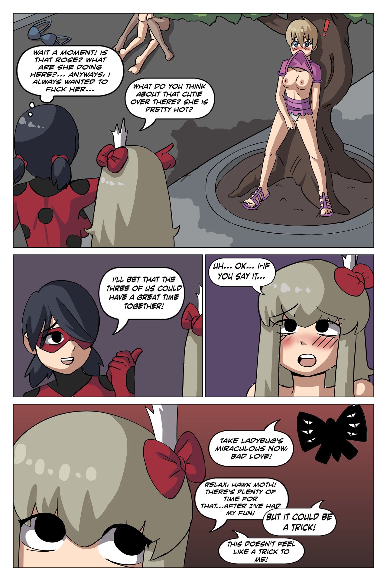 Miraculous Ladybug - Love Hurts page 8 full