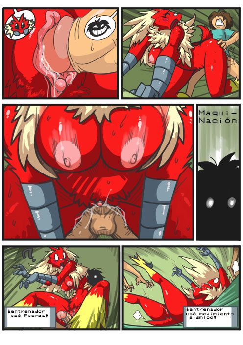 Blaziken And Trainer page 7 full