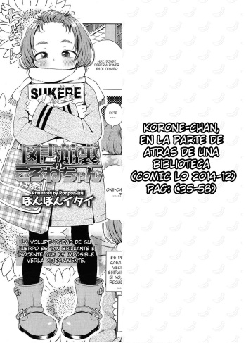 [Ponpon itai] Toshokan Ura no Korone-chan | Korone-chan, en la parte de atrás de la biblioteca (COMIC LO 2014-12) [Spanish] [Dr.Arevix] cover