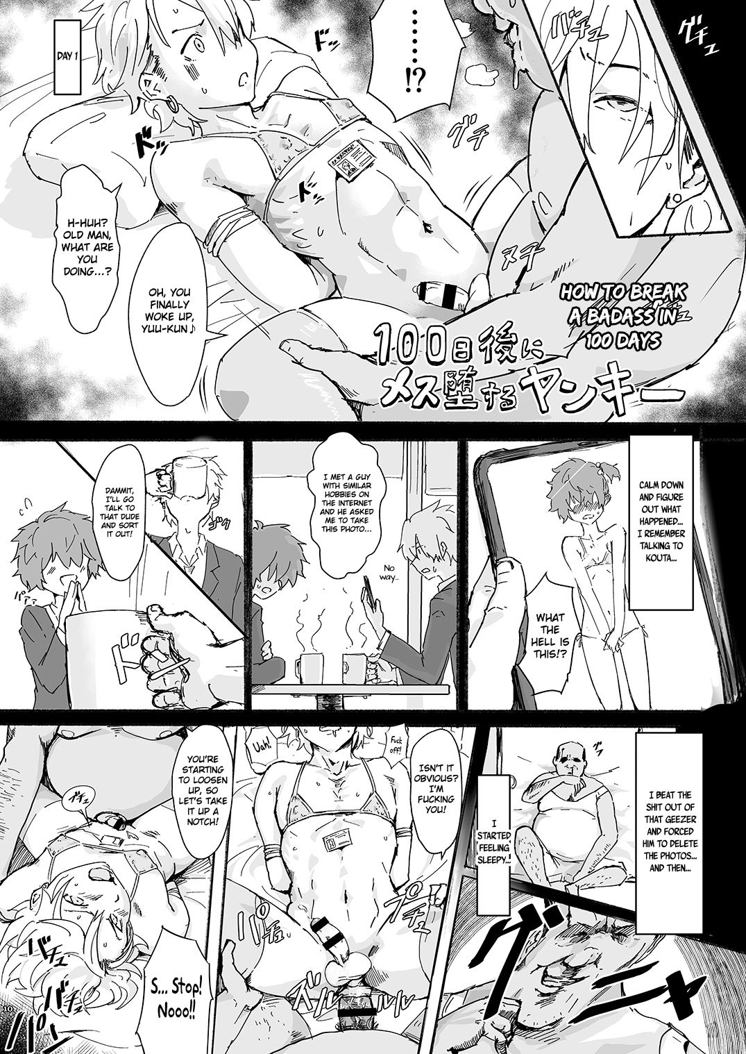 100-nichigo ni Mesu Dasuru Yankee | How to Break a Badass in 100 Days page 2 full