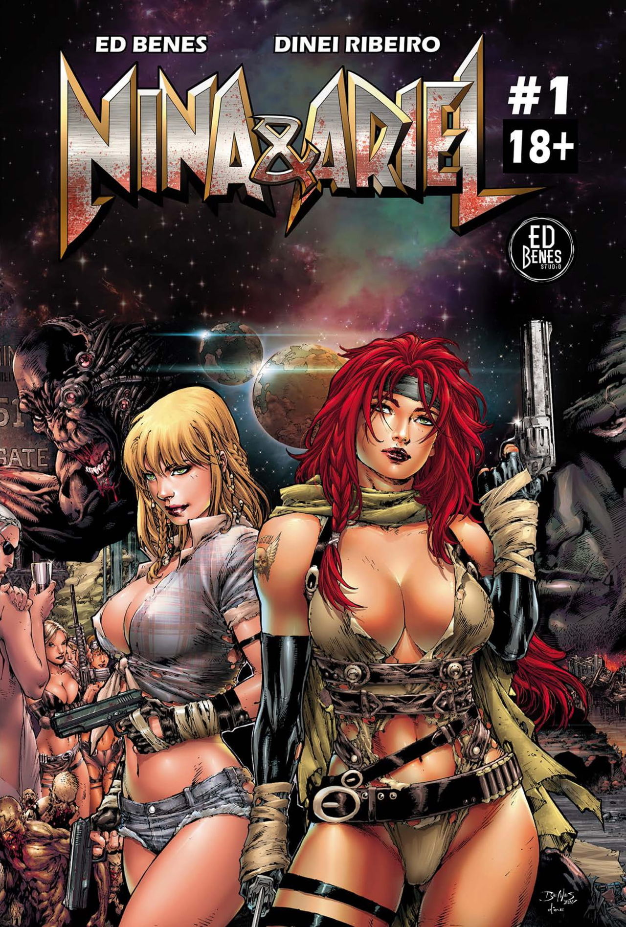 Nina & Ariel #1 page 1 full
