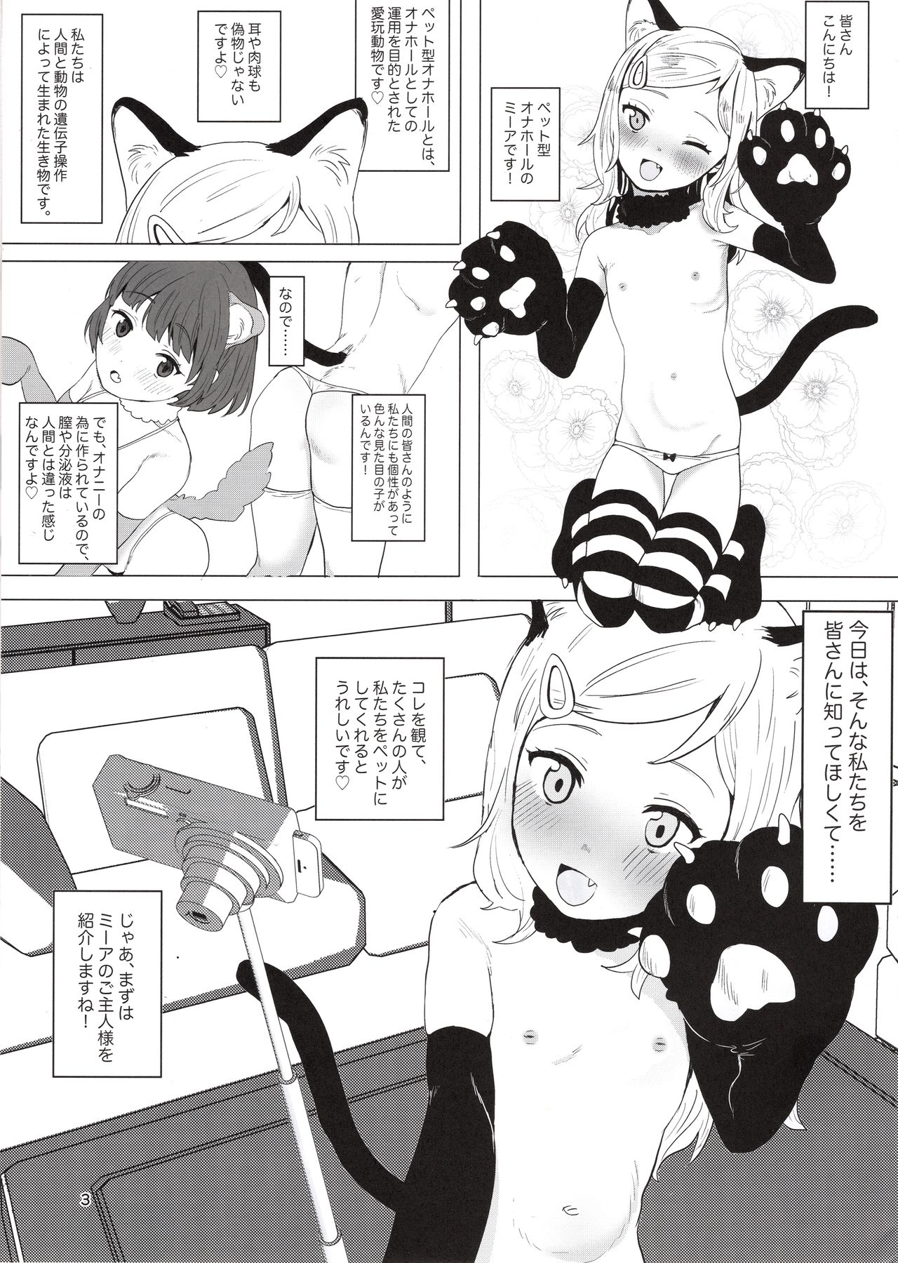 Onaho to Shite Shoujo o Kaeru Tanoshii Sekai page 2 full