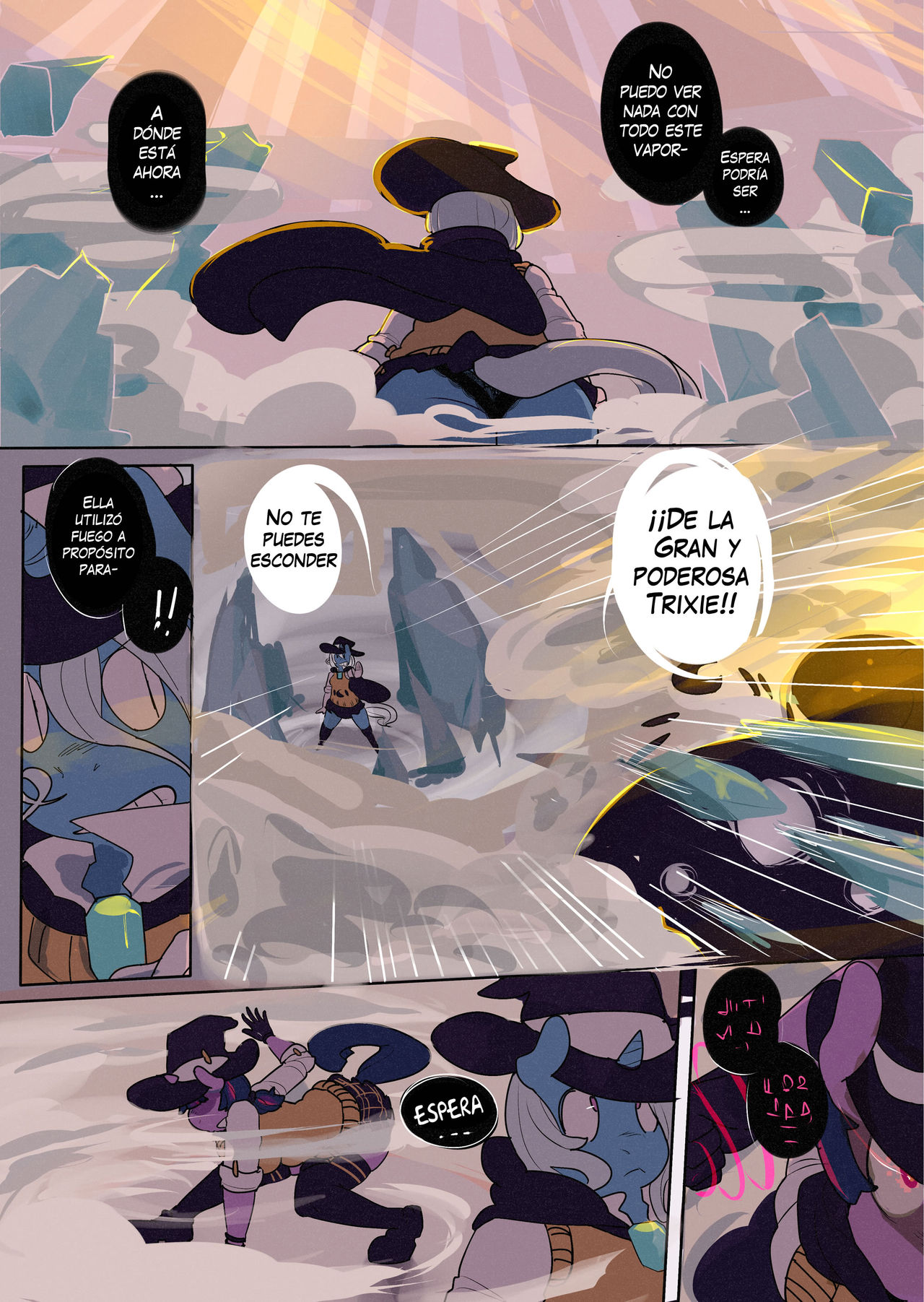 Academia Pony Capitulo 2: Lecciones de Magia page 6 full