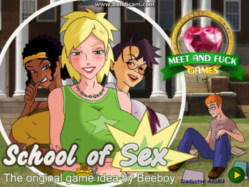 [Meet'n'Fuck] School of Sex (Spanish) (Animated) cover