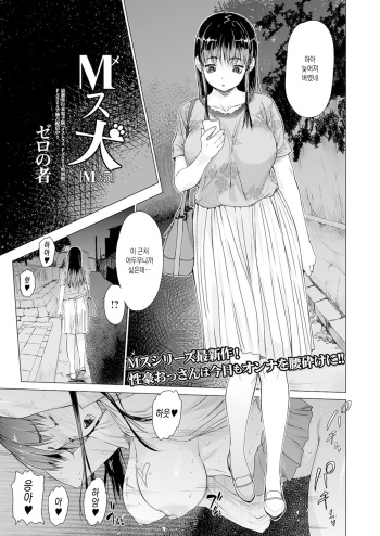 [Zero no Mono] Mesu Inu (COMIC Shigekiteki SQUIRT!! Vol. 19) [Korean] [Digital] cover