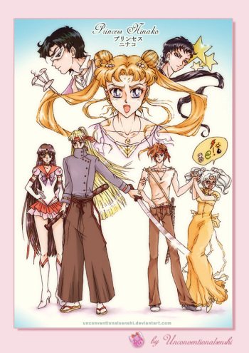 [unconventionalsenshi] Princess Ninako (Sailor Moon) (Complete) cover
