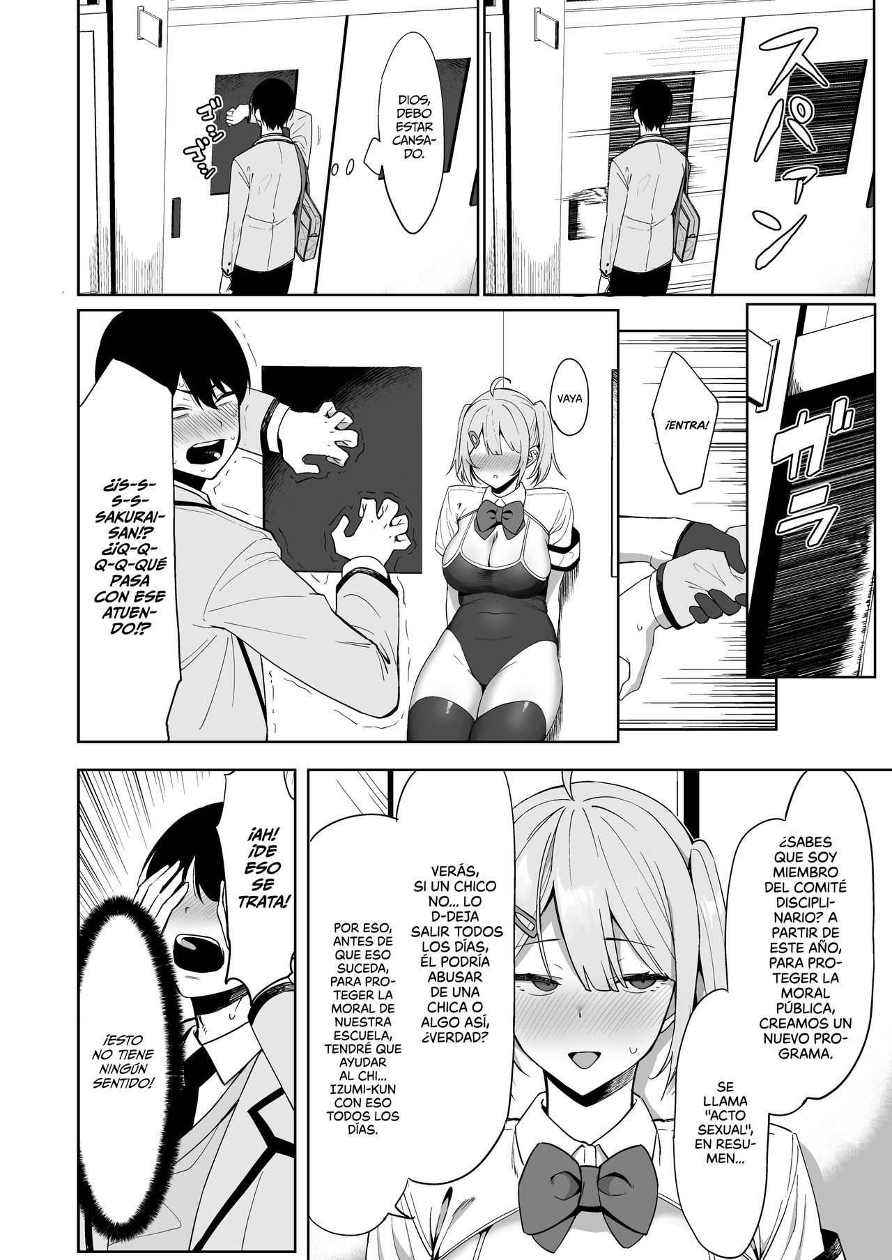 Fuuki Iin to Fuuzoku Katsudou | Comité Disciplinario y Actividades de Servicio Sexual page 12 full