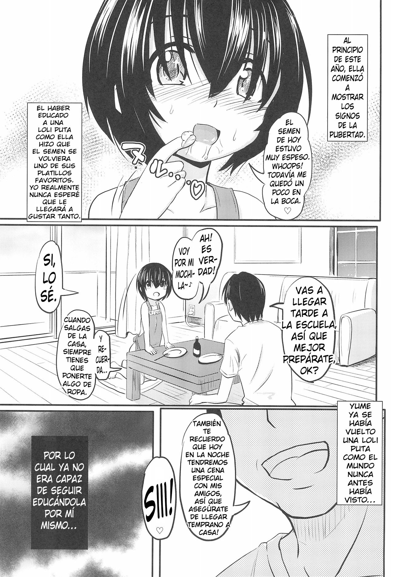Shougakusei Bitch wa Saikou daze! Shiina Rizumu-chan-chi no Shokuiku Jijou page 12 full