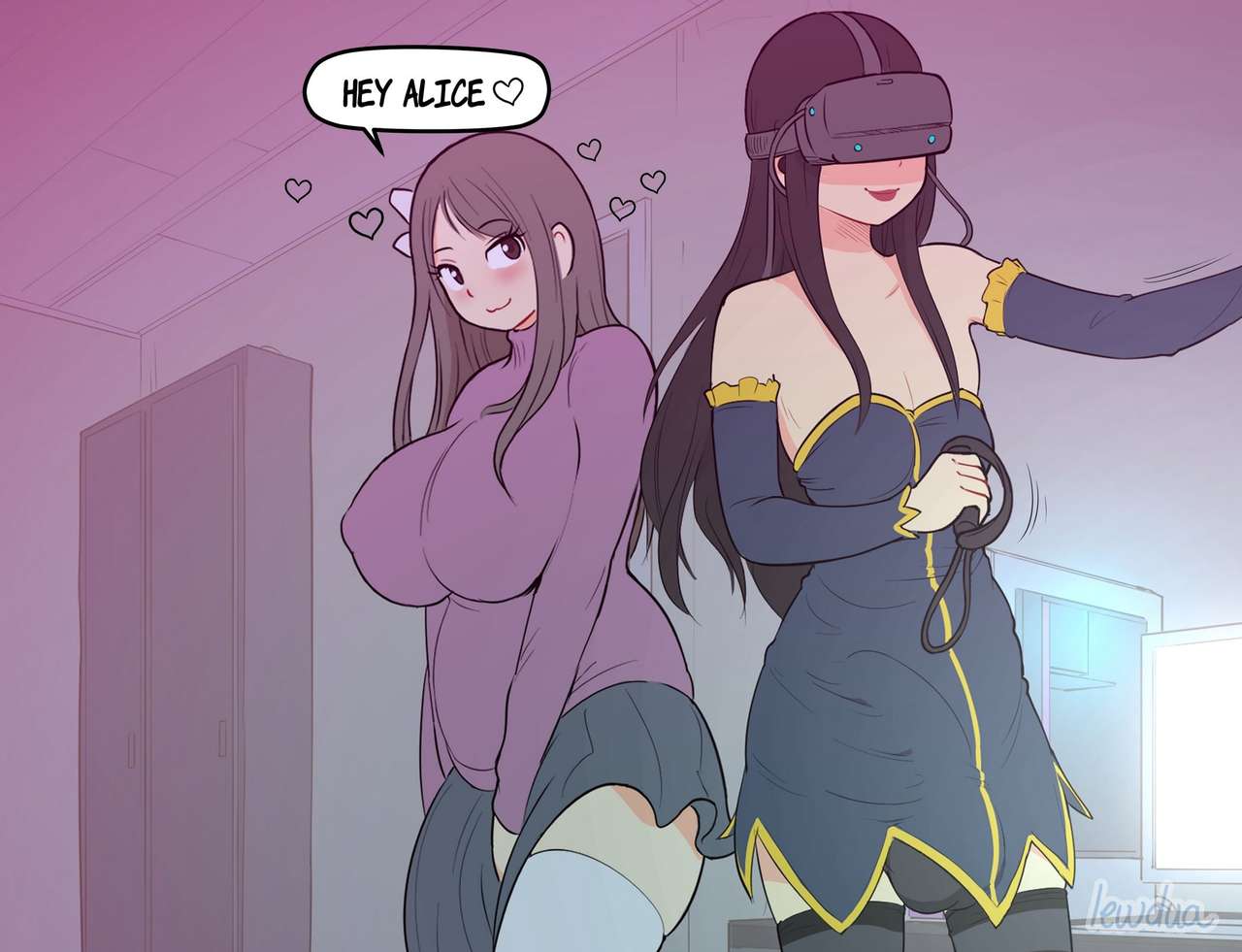 VR game – Alice and Natasha page 4 full