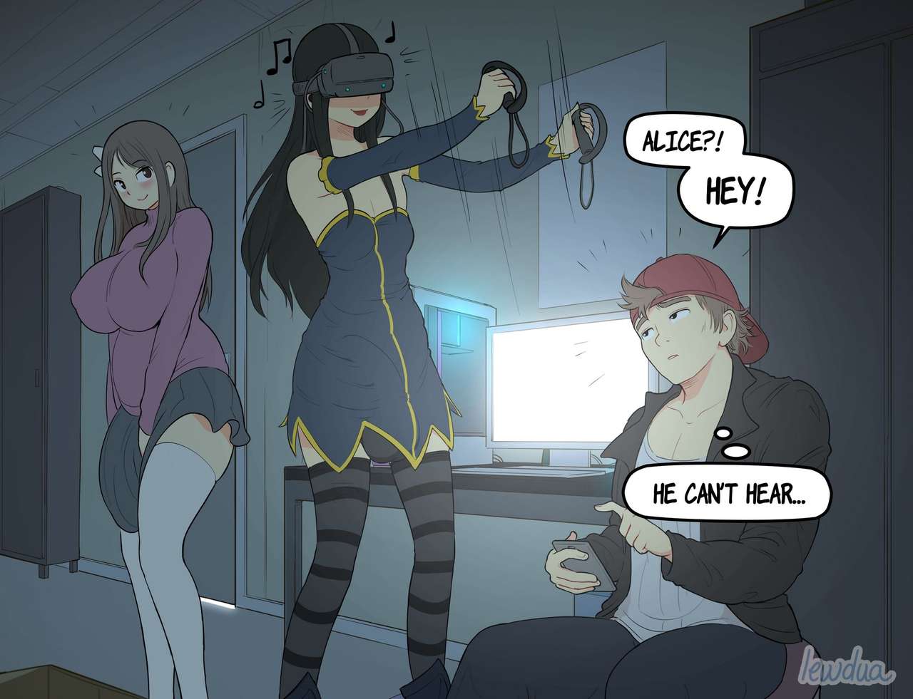 VR game – Alice and Natasha page 7 full