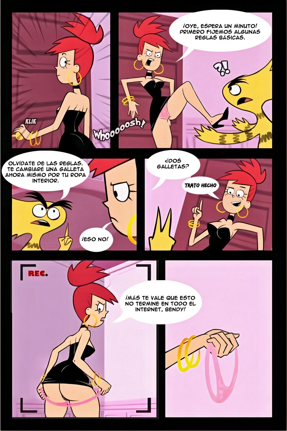 Frankie & Bendy   -Spanish- page 5 full