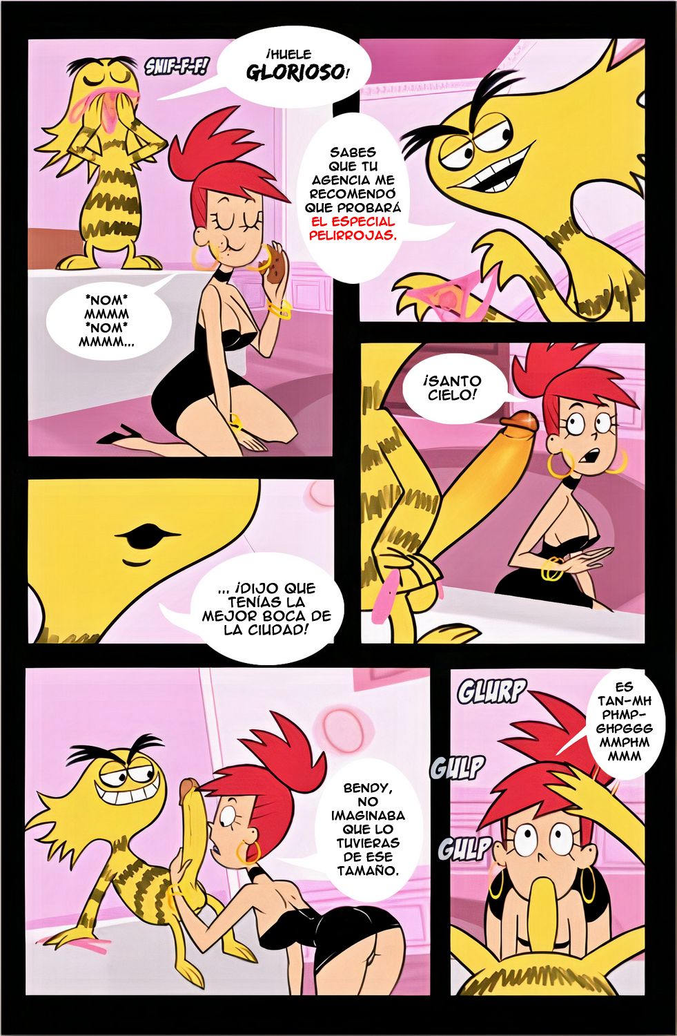 Frankie & Bendy   -Spanish- page 6 full