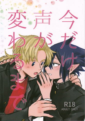(Douyara Deban no Youda! 13) [Shiroyagi (Tama)] Ima dake Koe ga Kawaru made (Boku no Hero Academia) cover