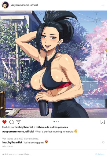 [Krabby] Momo Instagram Pack (My Hero Academia) [Decensored] cover