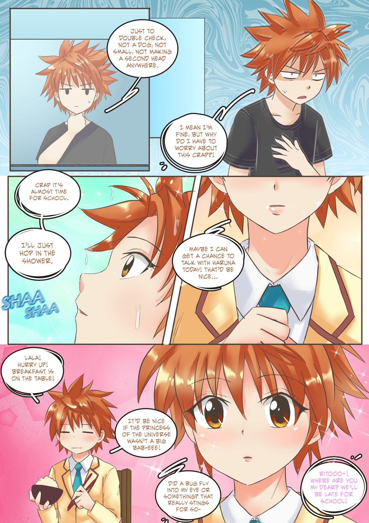 To Love Ru: Double Trouble page 8 full