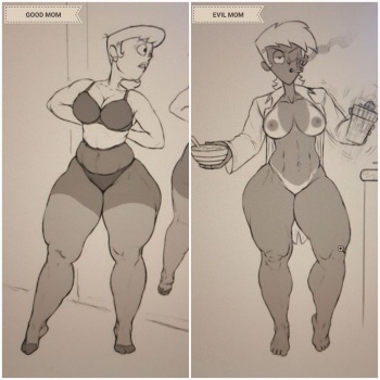 [GregArt] Dexter's Mom in Heat cover