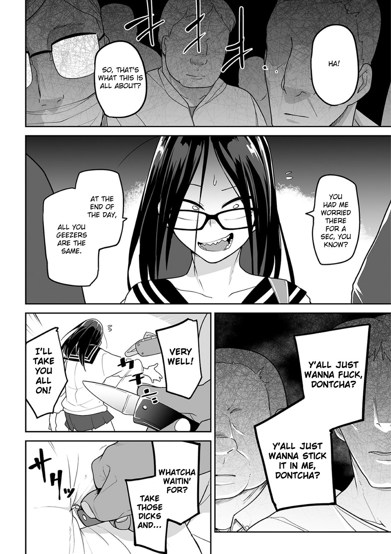 Oyajigari o Karou! | Hunting the Geezer Hunter! page 12 full
