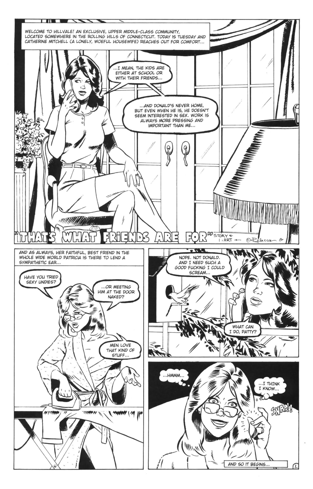 Housewives at Play 01 - That's what Friends are For; Good Neighbors page 3 full