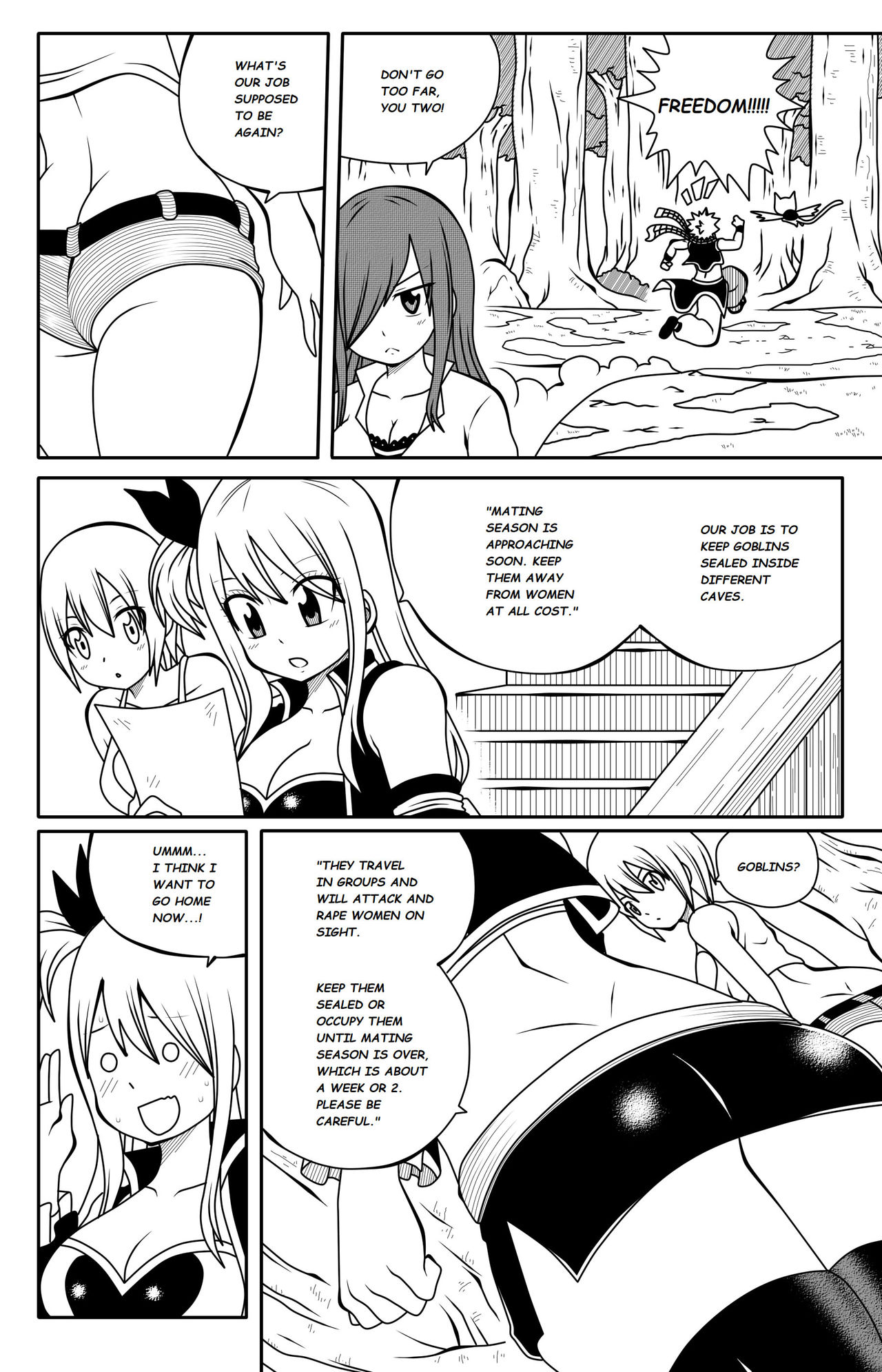 Fairy Tail Lucy Hentai Comic Porn