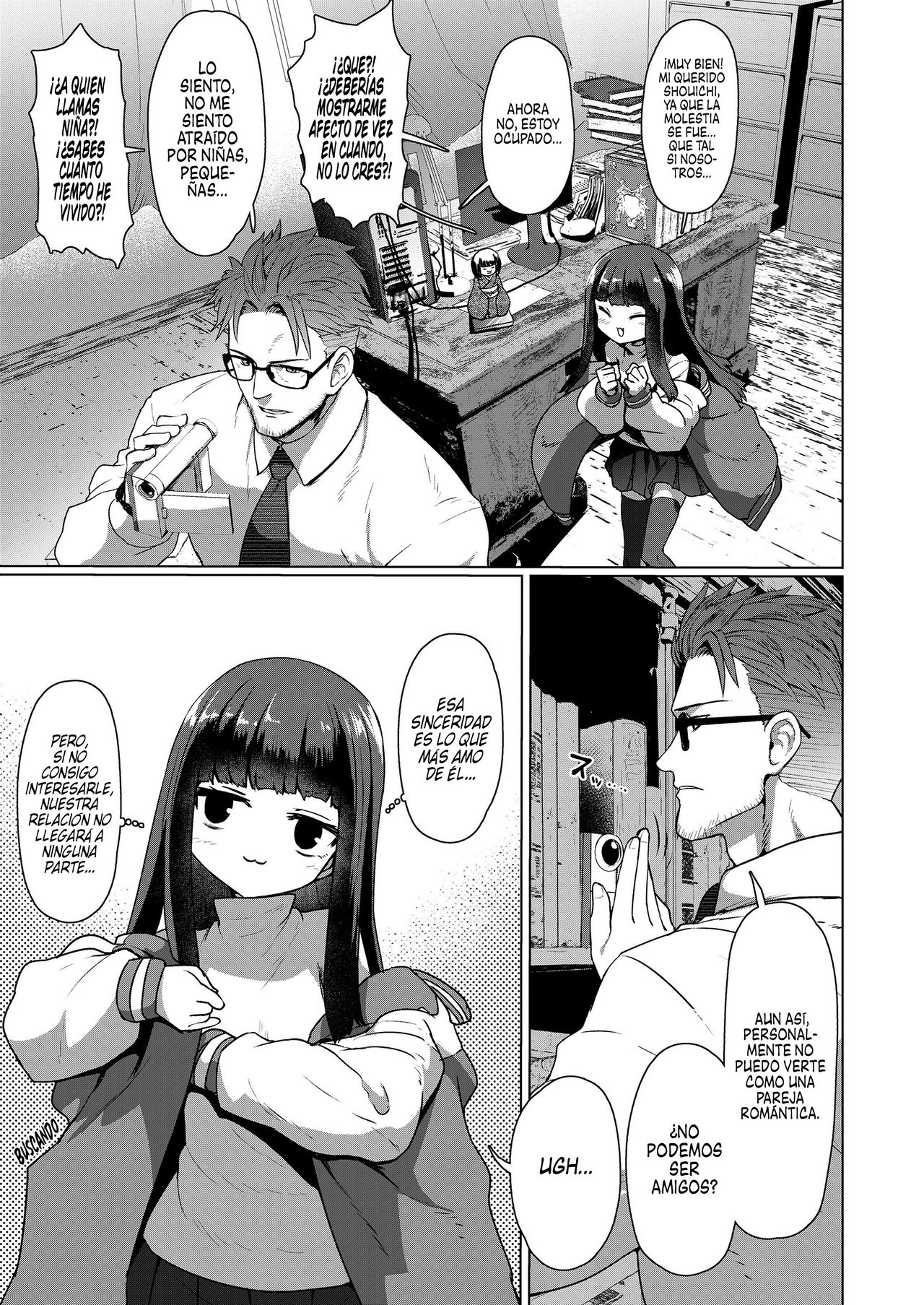 Kyouju to Bakeneko | El Profesor y la Bakeneko page 5 full
