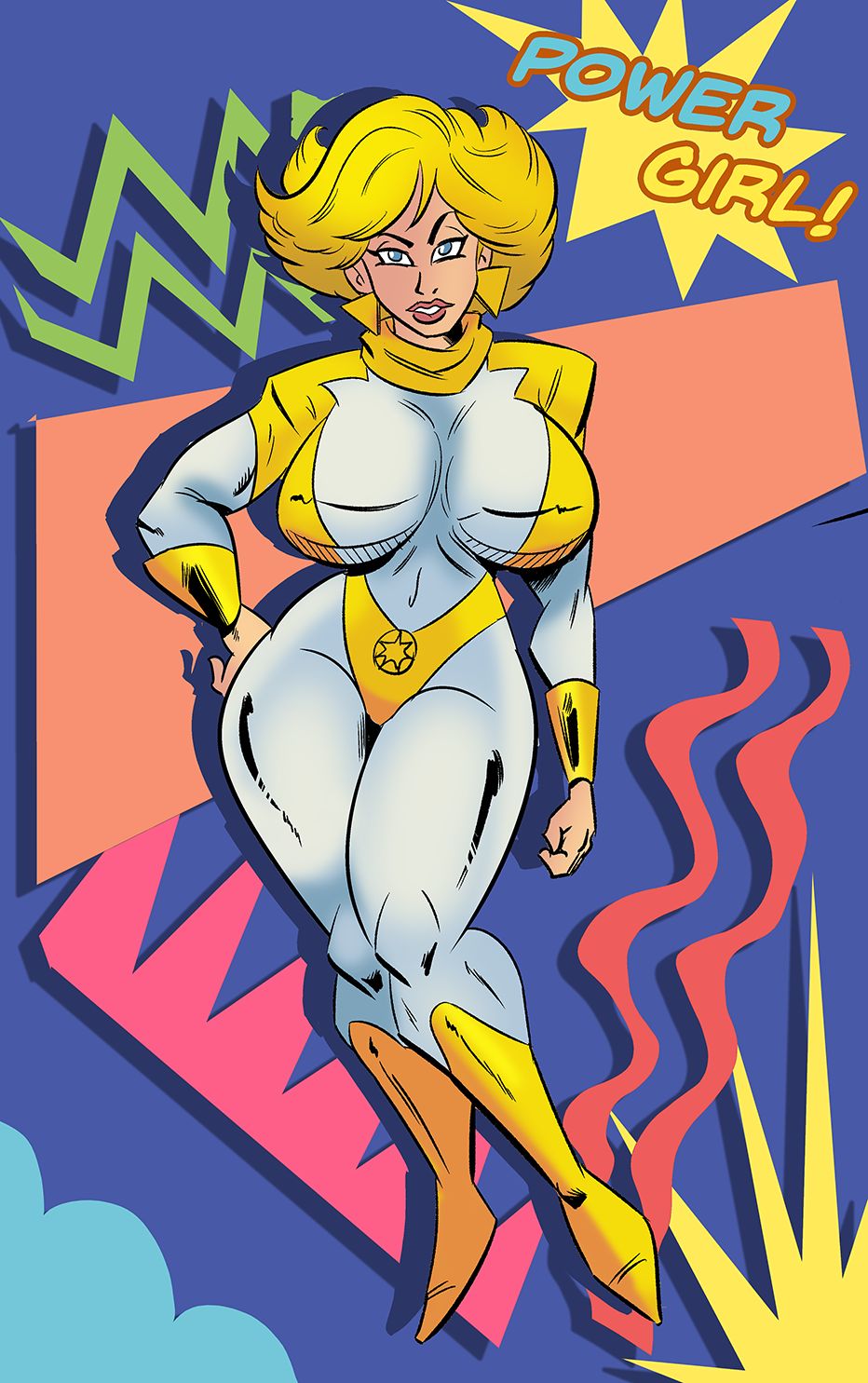 Power Girl Project page 9 full